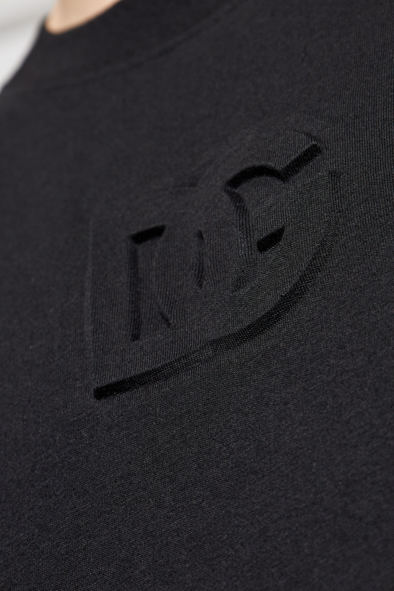 Black T-shirt with logo Dolce & Gabbana - Vitkac AS